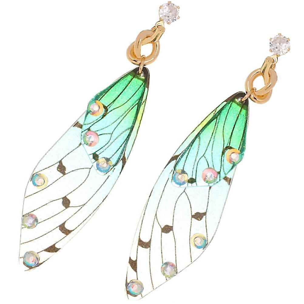 Charming Drop Earrings for Women, Butterfly Wing Shape, Ideal for Casual and Formal Events