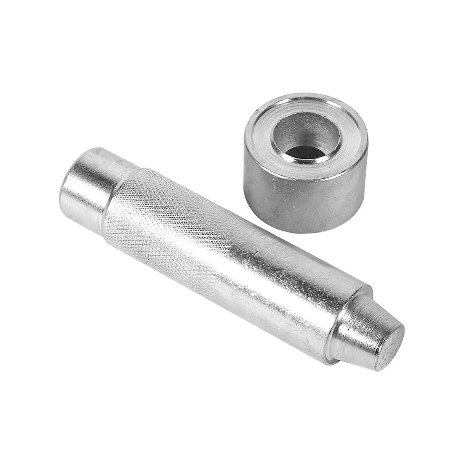 Robust eyelet punching tool for precise leatherwork holes with ergonomic grip design for 4mm eyelets (2000).