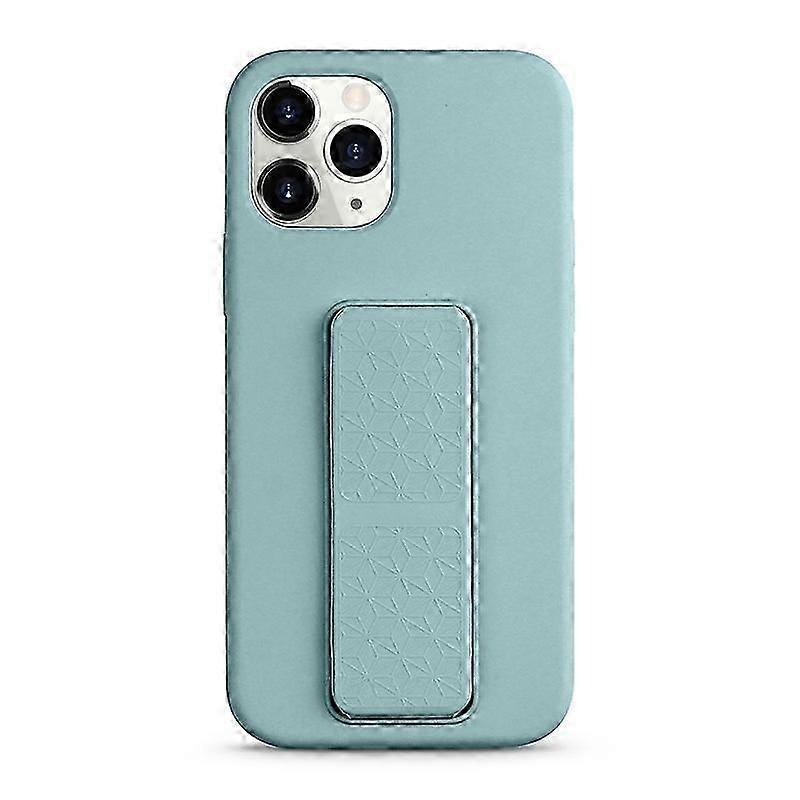 For iPhone 11 Pro Max Liquid Silicone Holder Phone Case