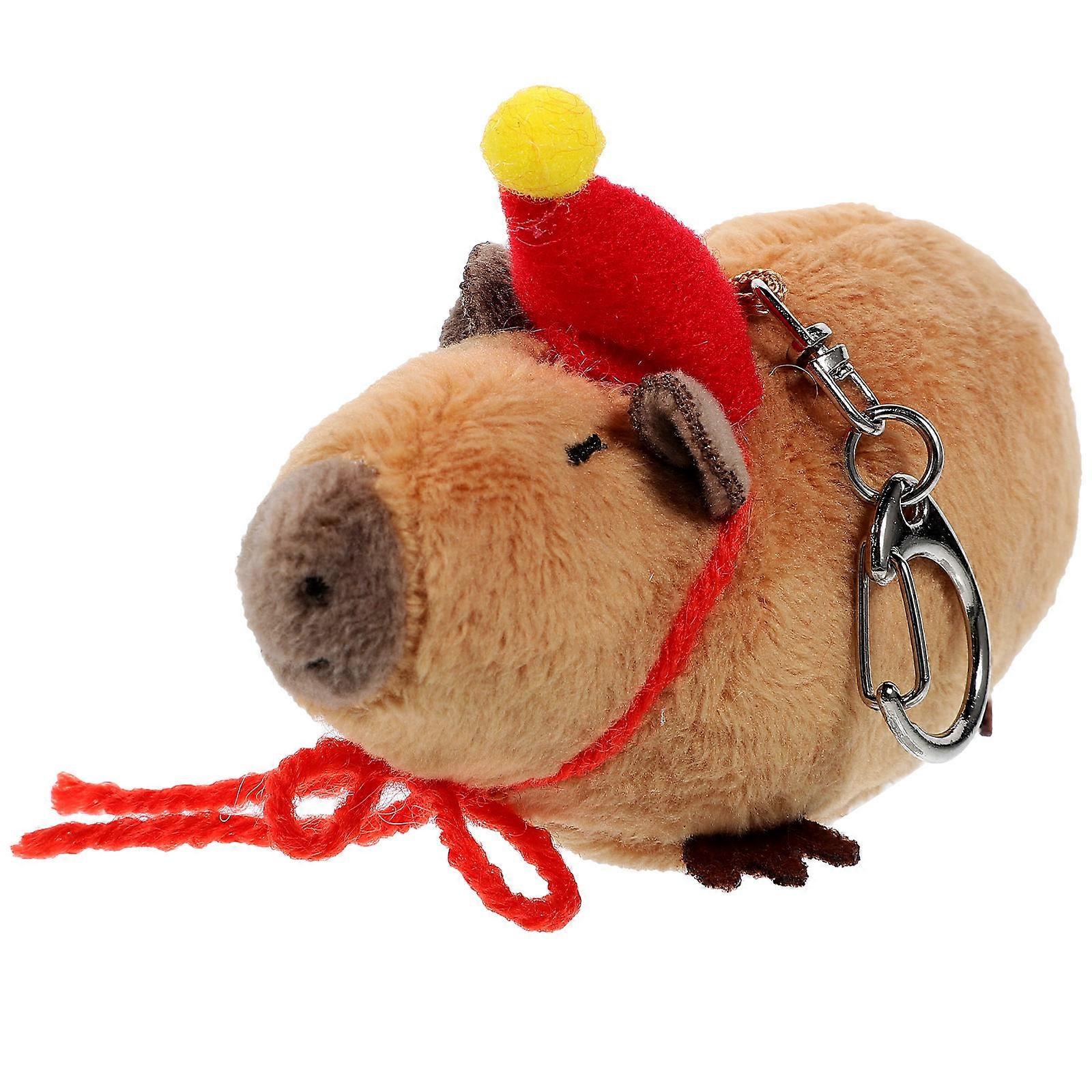 Cartoon Bag Charm Guinea Pig Shape Backpack Accessory PP Cotton 1Pcs