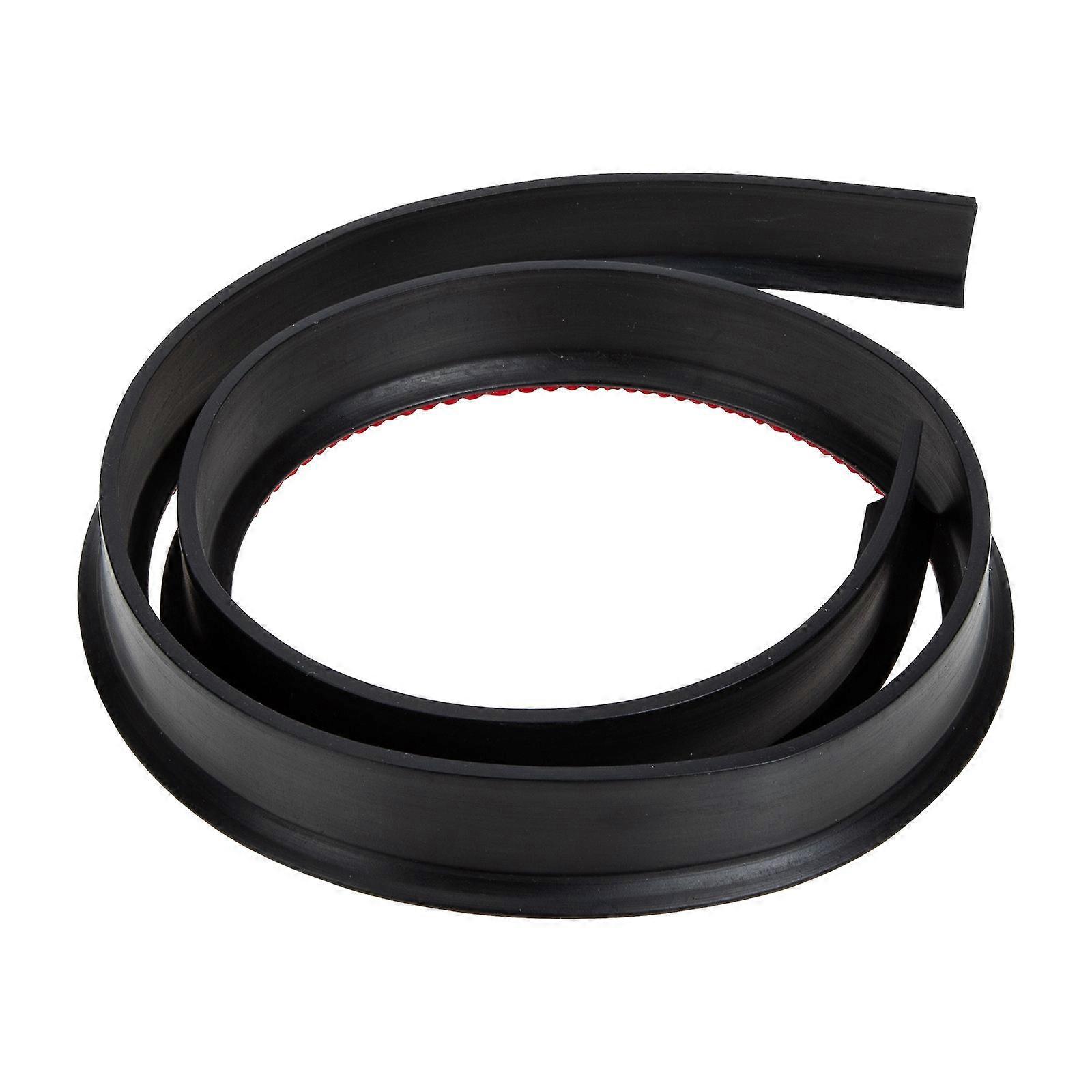 Flexible Rubber Bathroom Doorway Water Stopper for Showers Durable Sealant for Curbless Entryways, Easy to Cut and Install to Prevent Water Damage