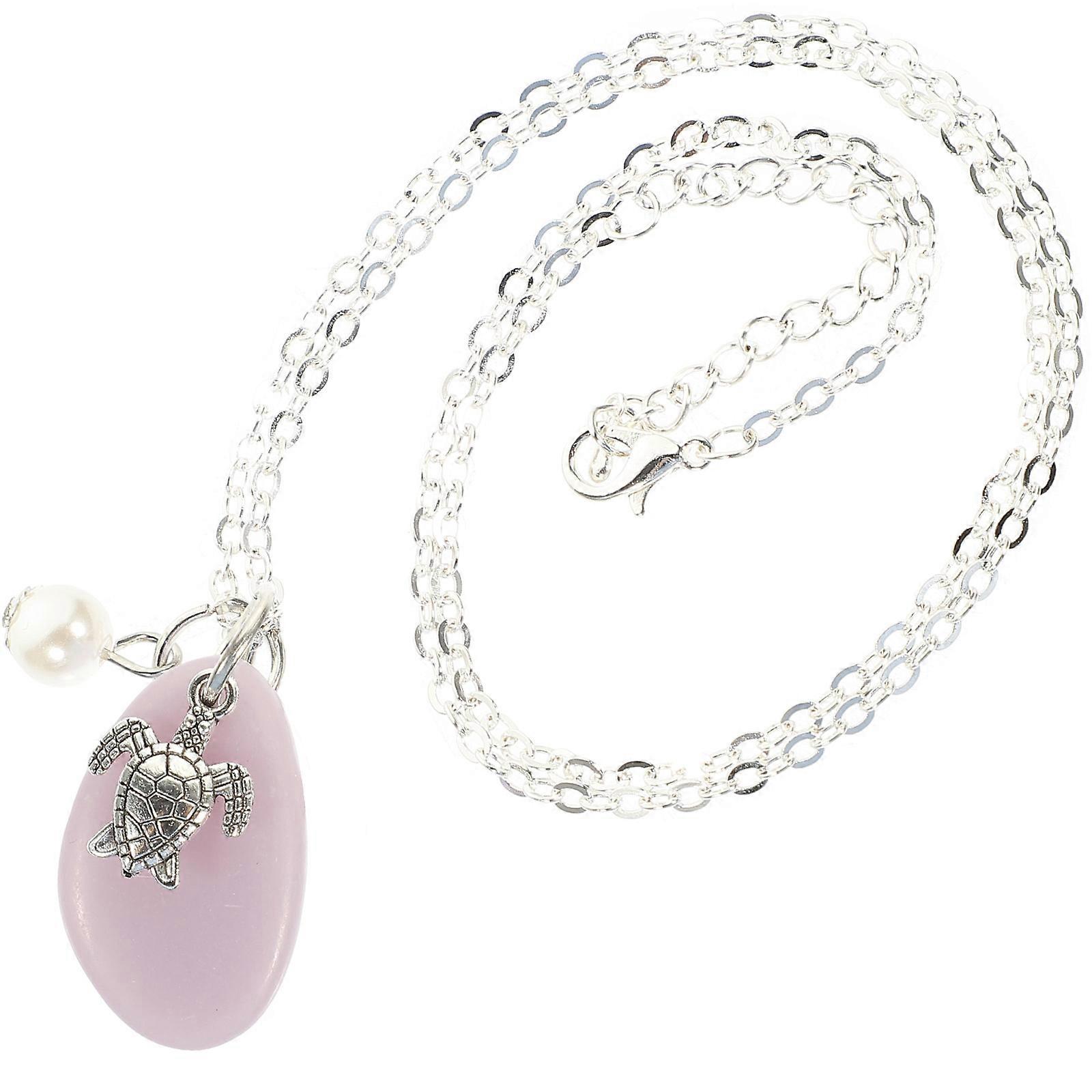 Chic Beach Theme Pendant Necklace For Girls In Simple Design With An Irregular Shape Perfect For Outdoor Activities 1Set