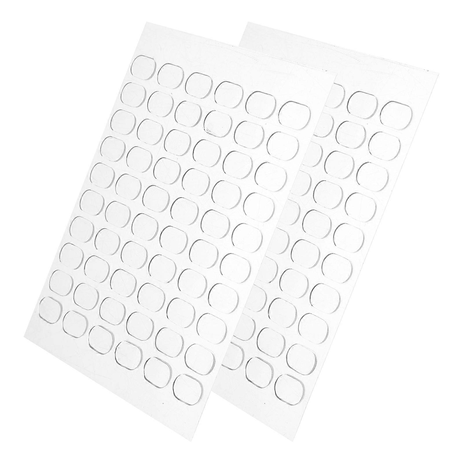 Removable Double Sided 120pcs Strong Adhesive for Crafting Home Party Decorations Transparent Wall Tape for Photos and More