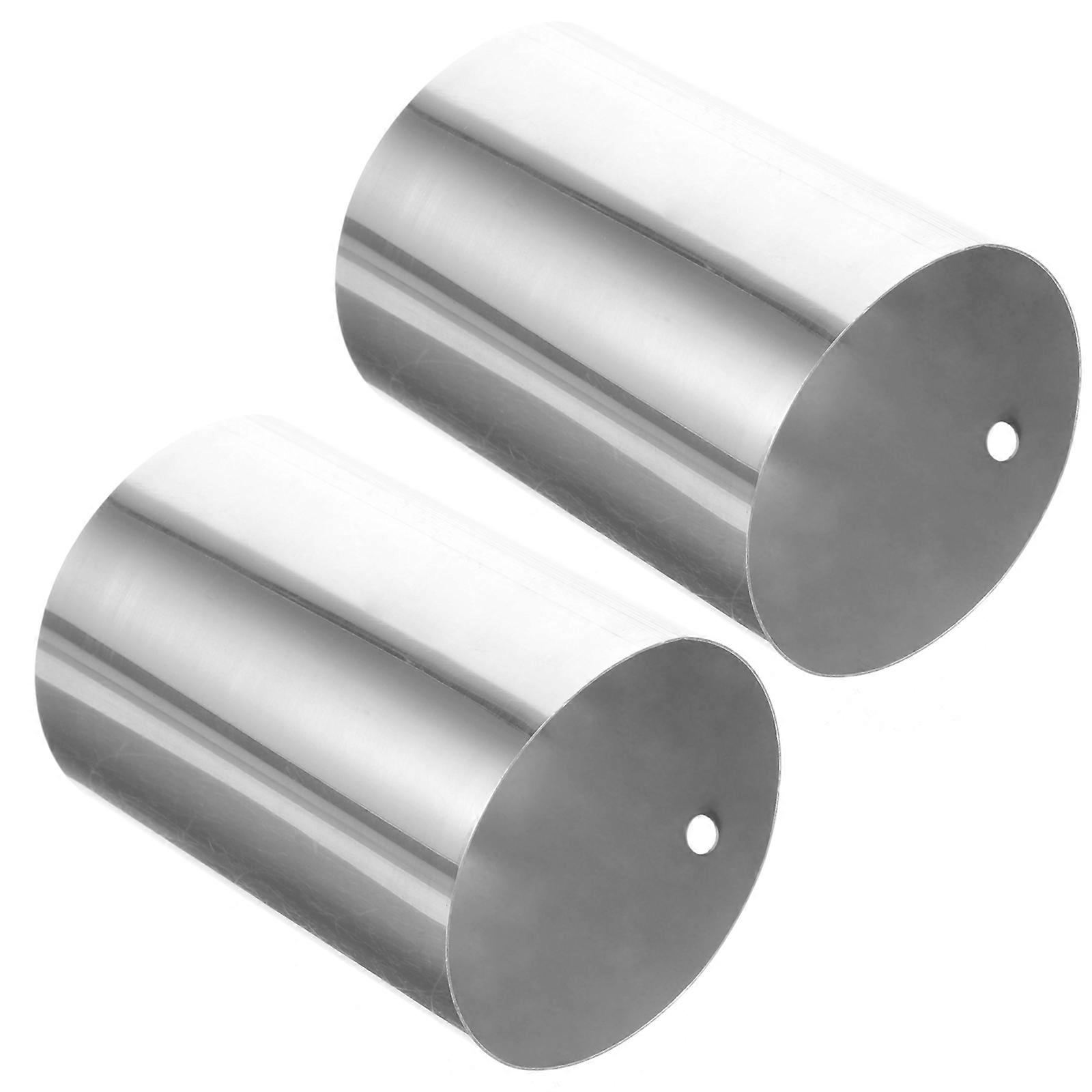 Handrail Connector Railing Connection For Commercial Spaces 7X5Cm Connector Design 2Pcs Stainless Steel Tube