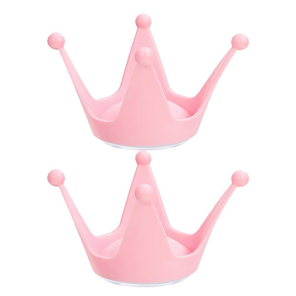 Pink Motorcycle Sucker with Strong Rubber Suction for Fun Decorations 2pcs