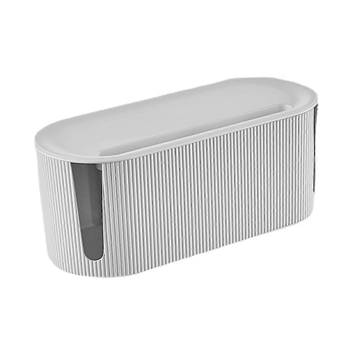 Cable Organizer Box, Wire Storage Box, Device Socket Container for Easy Use