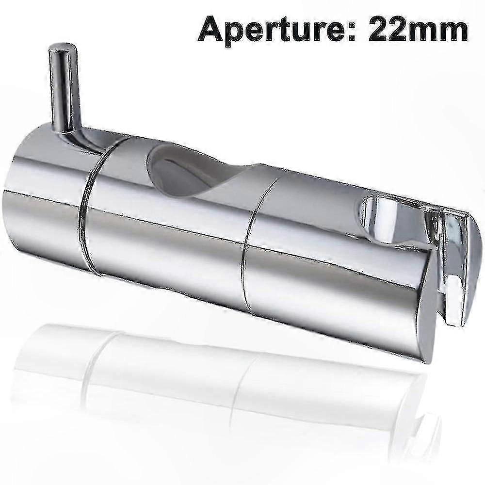 Universal Adjustable Hand Shower Holder, 360-Degree Rotatable Slide Bar Mount for Shower Heads (19/22mm)