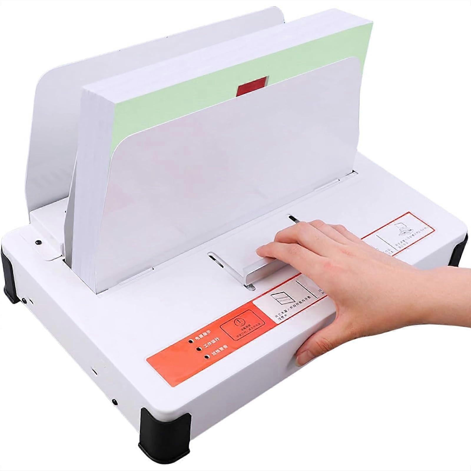 Automatic Thermal Binding Machine 150mm A3 A4 A5 with Cooling Rack