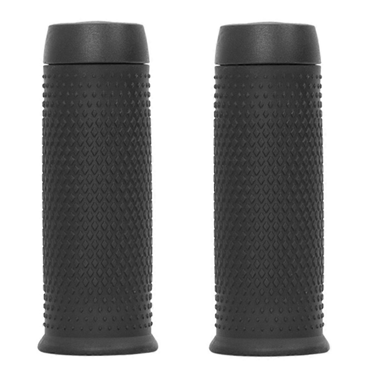 Electric Scooter Handlebar Grips for Anti-Slip Silicone Rubber Covers Left and Right Grip Accessories