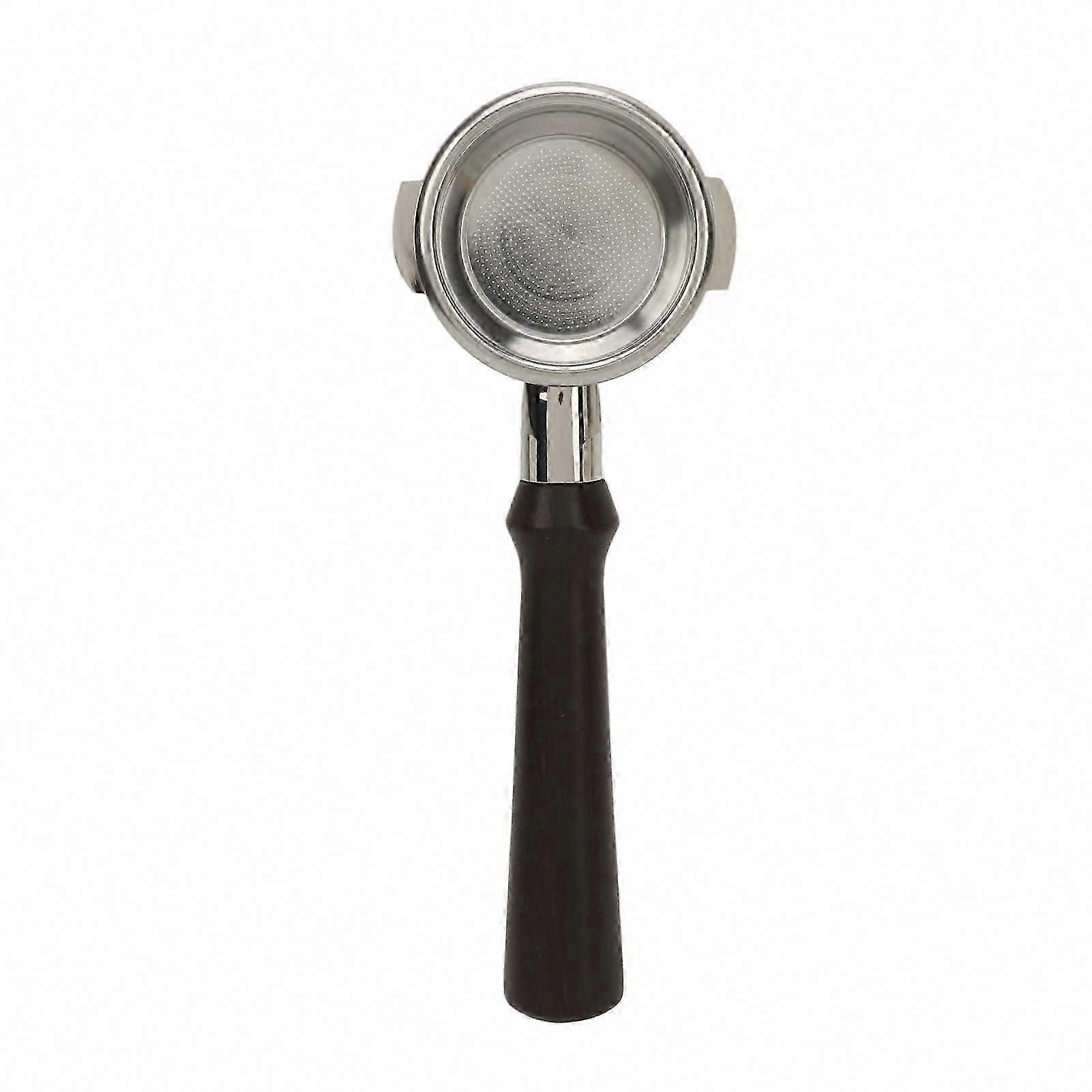 58mm Wooden Handle Ergonomic Bottomless Portafilter with Ultra Fine Mesh for Expobar E61