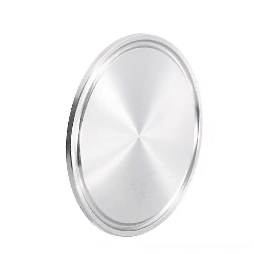Tri Clamp Sanitary TC Blind End Cap, SUS 304 Stainless, 1.5-6 In, Ferrule OD 50.5-145 mm, Ferrule 25.4 mm