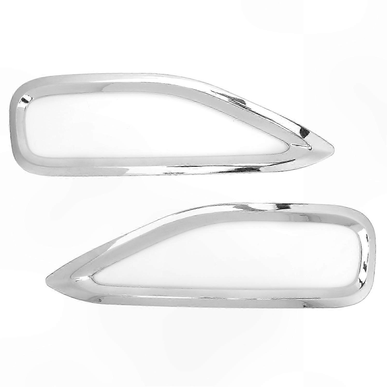 2pcs Rear Tail Light Trim Frame Sticker ABS Electroplated Replacement for SUV 2016-2020 Models