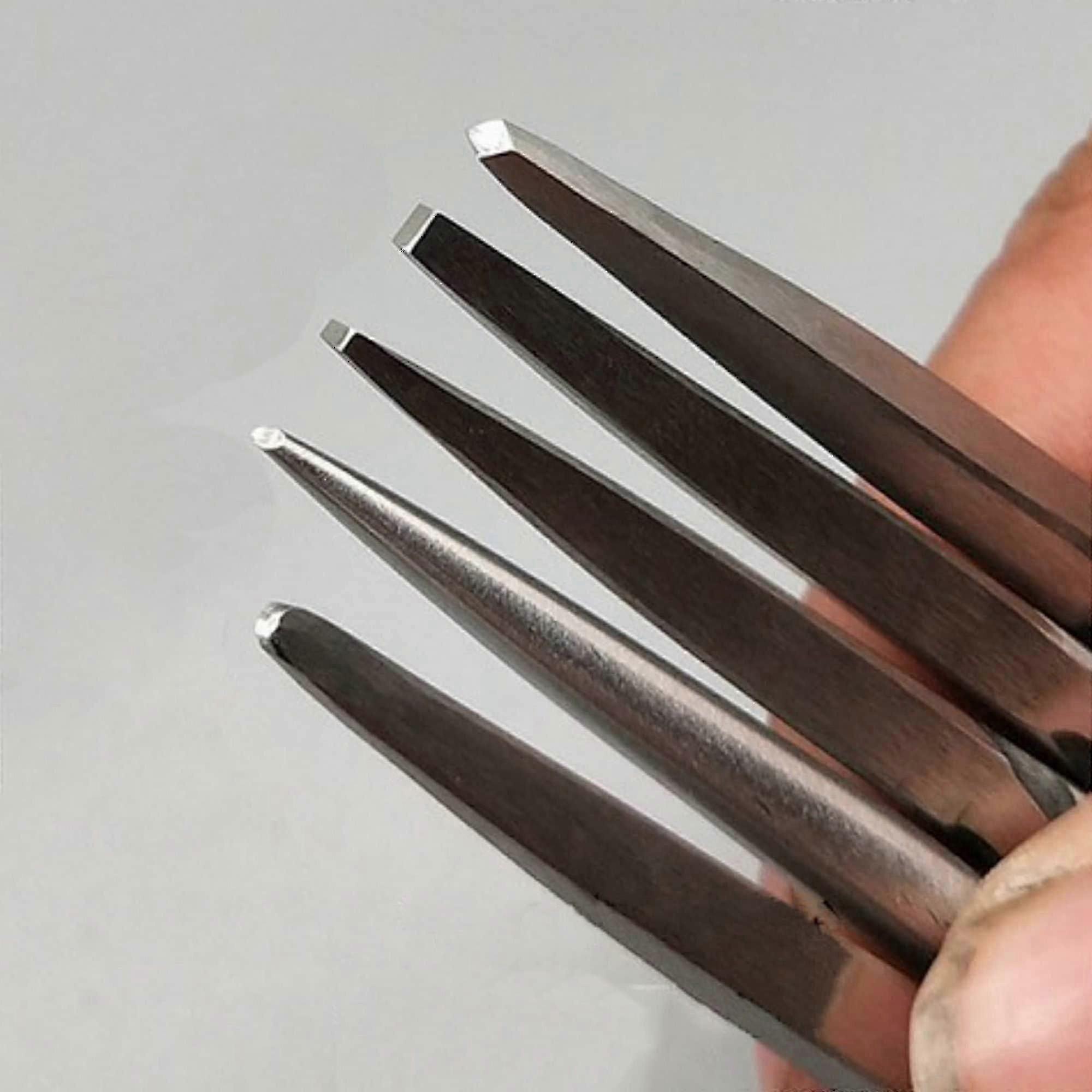 Metal Carving Tools Set, Graver Punch Jewelry Metal Stamping Tools Gouges and Chisels Knife DIY Craft Tool