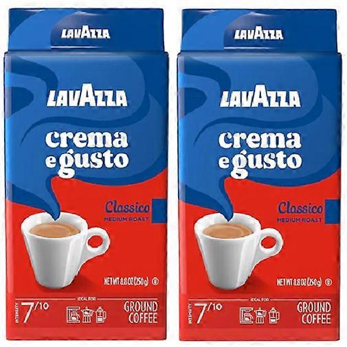 Lavazza Crema Egusto Classico Gemahlener Kaffee 2er Pack
