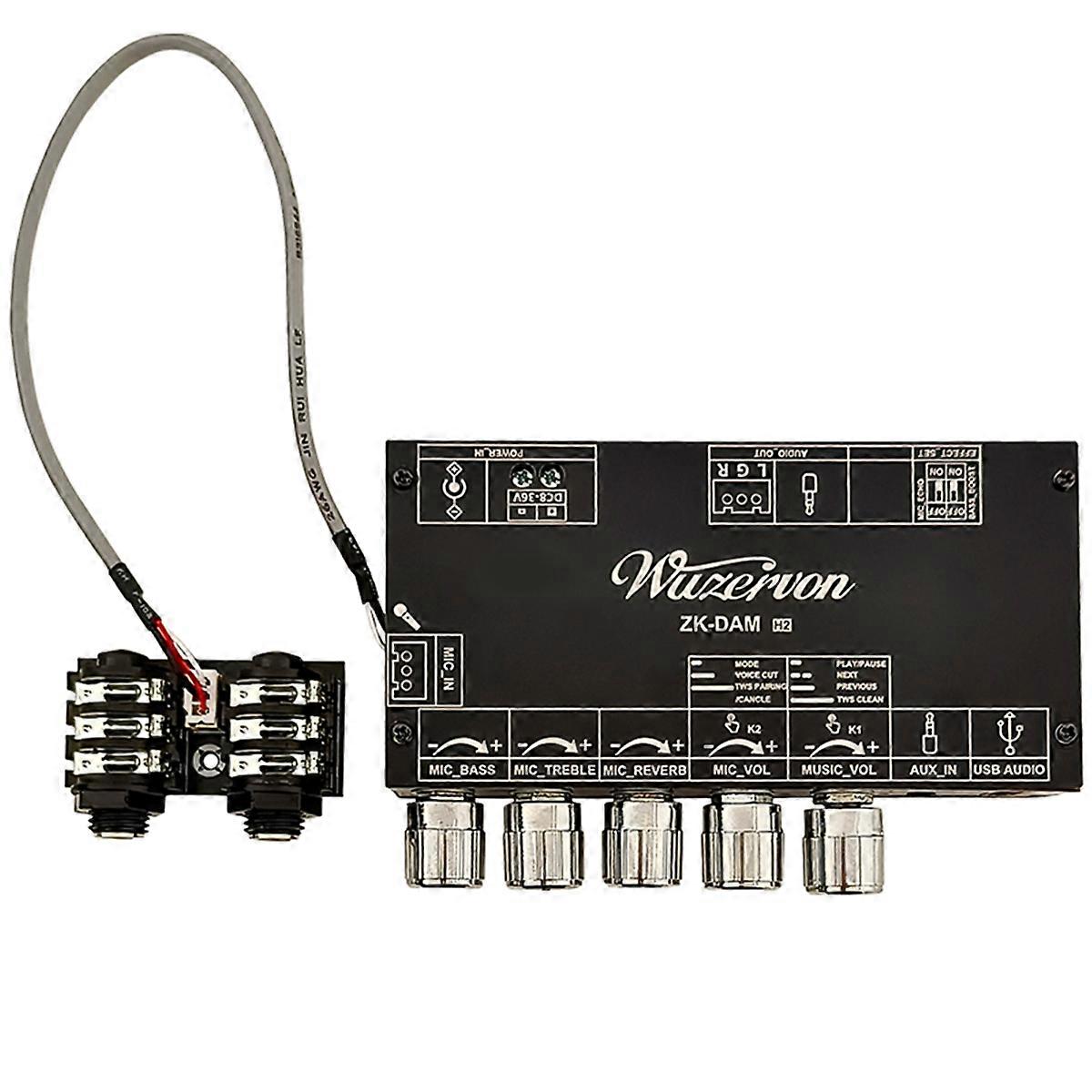 DAM H2 Karaoke Reverb Board Pre-Effects Microfon Microfon Karaoke A