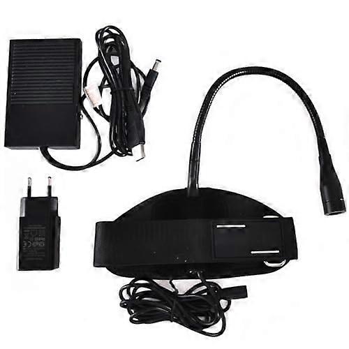 UV Lash Glue System With Portable LED Lamp, 2-Second Curing Time, Silent Foot Pedal For Lash Artists And Spa Salons