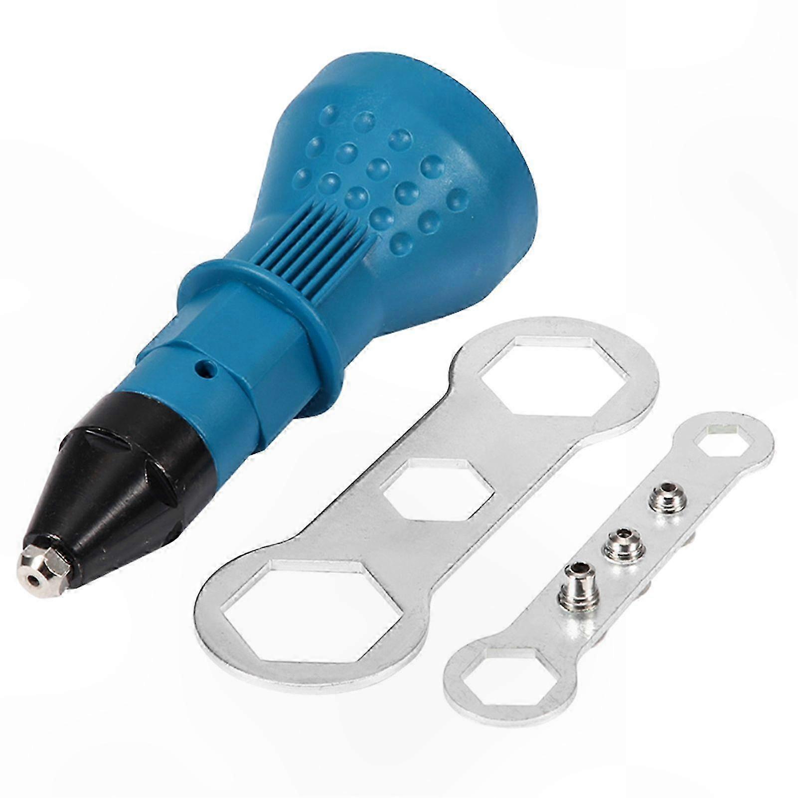 Cordless Rivet Nut Tool Adapter for Electric Drill with Professional Riveting Accessory Kit