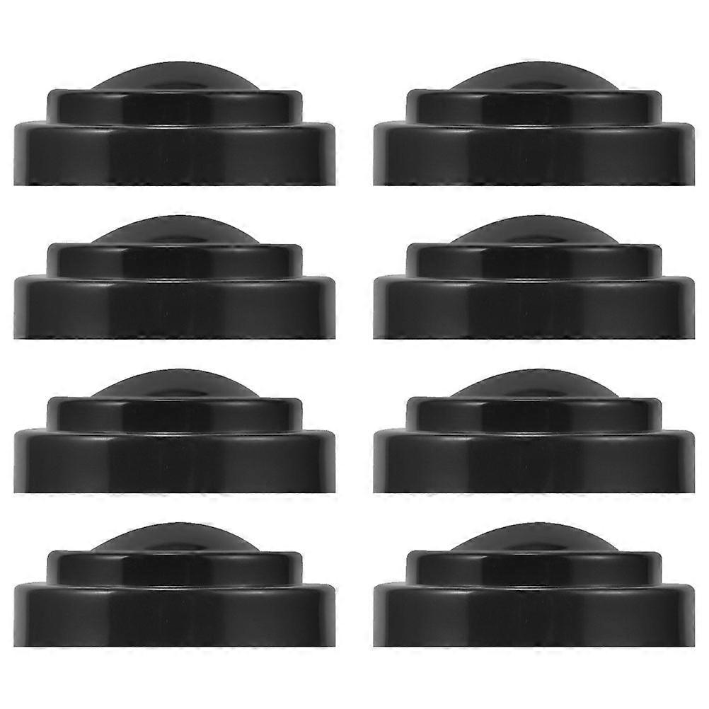 8pcs Mini Tabletop Flag Holder Set   Durable Plastic Stand Base for Easy Installation, Ideal for Office Events and Versatile Flagpole Use