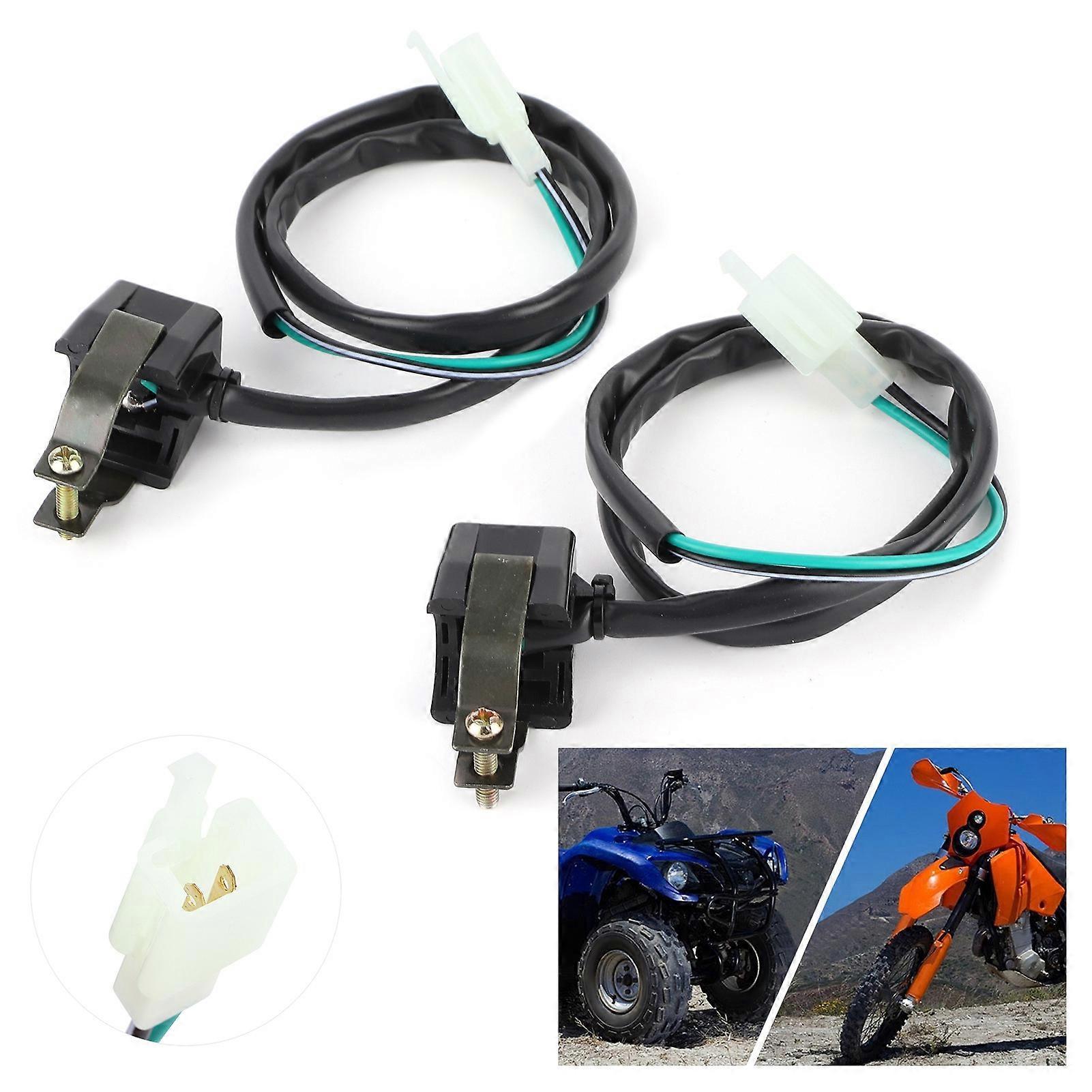 Universal Motorcycle Starter Kill Switch Handlebar Ignition Dual Button 22mm Fit for Yamaha ATV Dit Bike