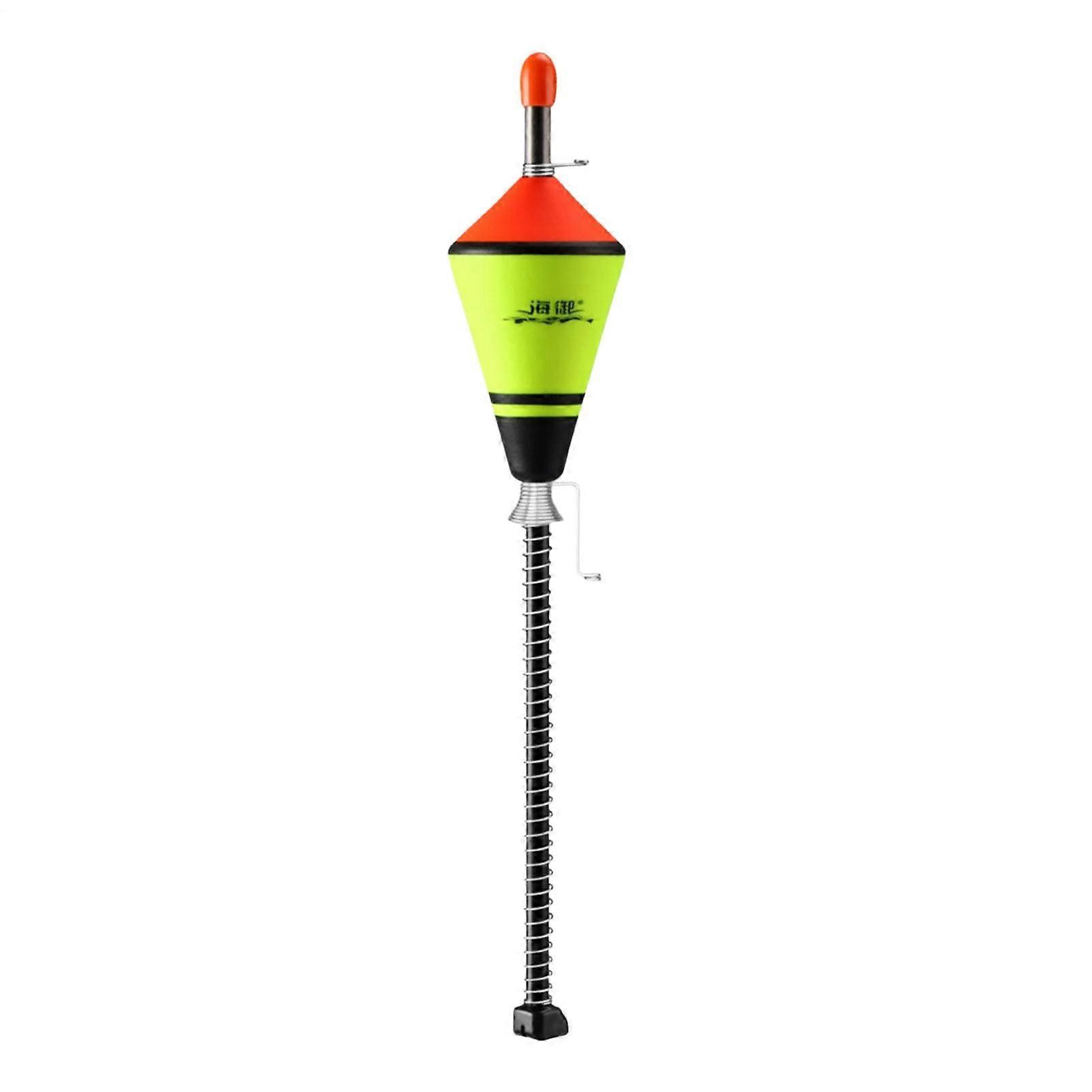 Automatic Fishing Float Lighted Slip Bobber With Sensor Activation, Stainless Steel Night Fishing Visibility