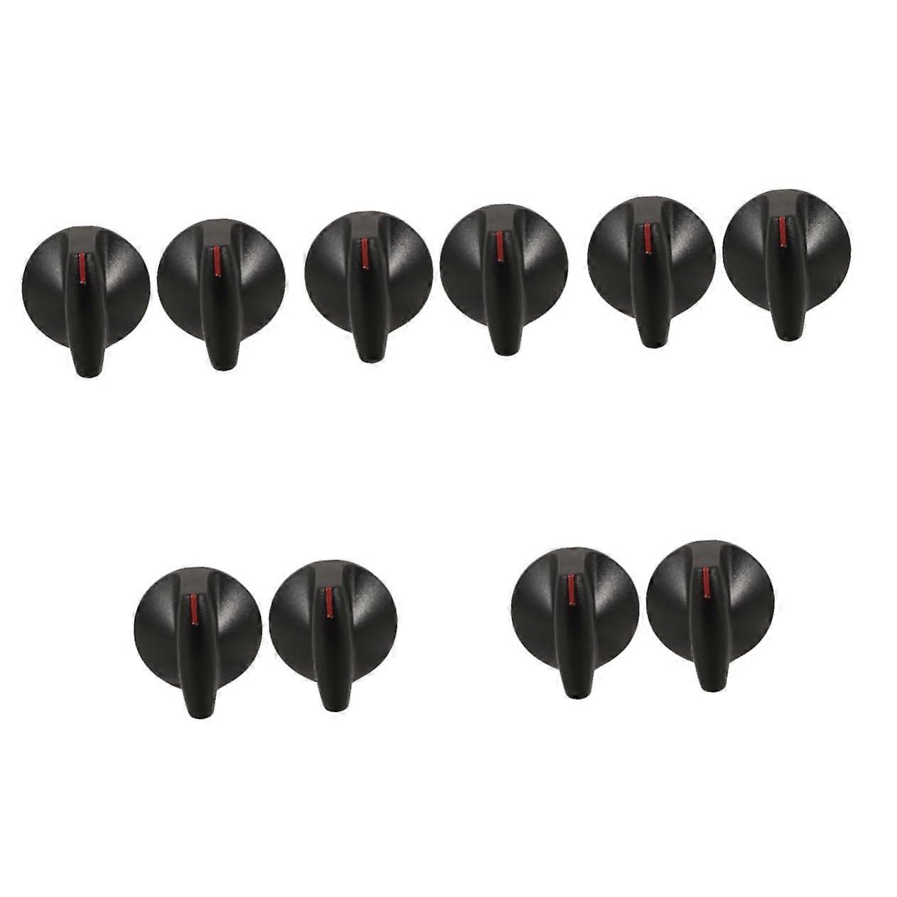 10pcs Gas Cooker Knobs Replacement Plastic Stove Knobs Easy Install for Kitchen 5