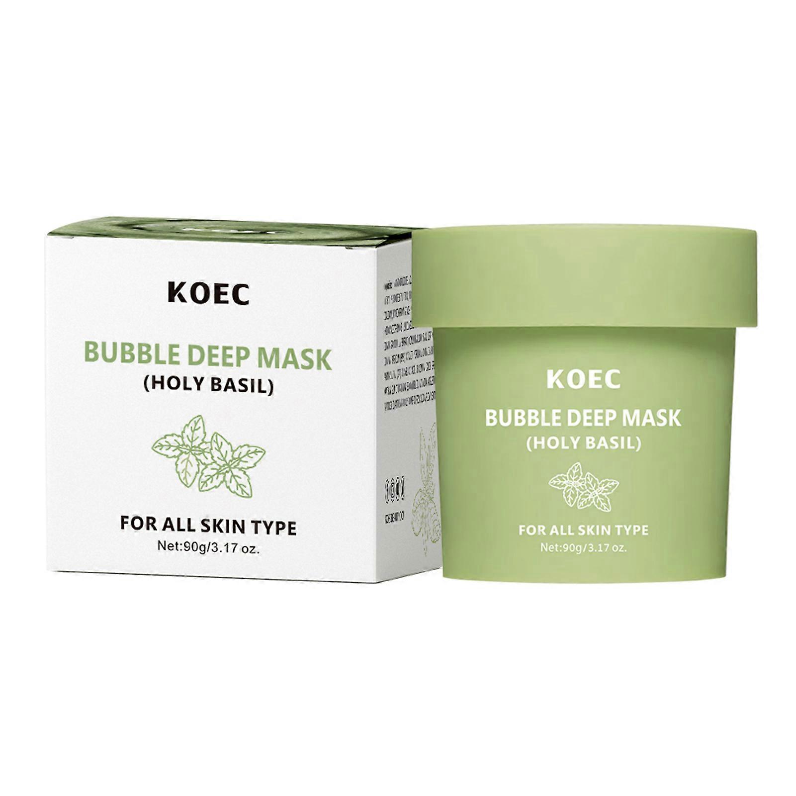 Korean Bubble Deep Mask - Effective Deep Pore Cleanser & Blackhead Remover for All Skin Types