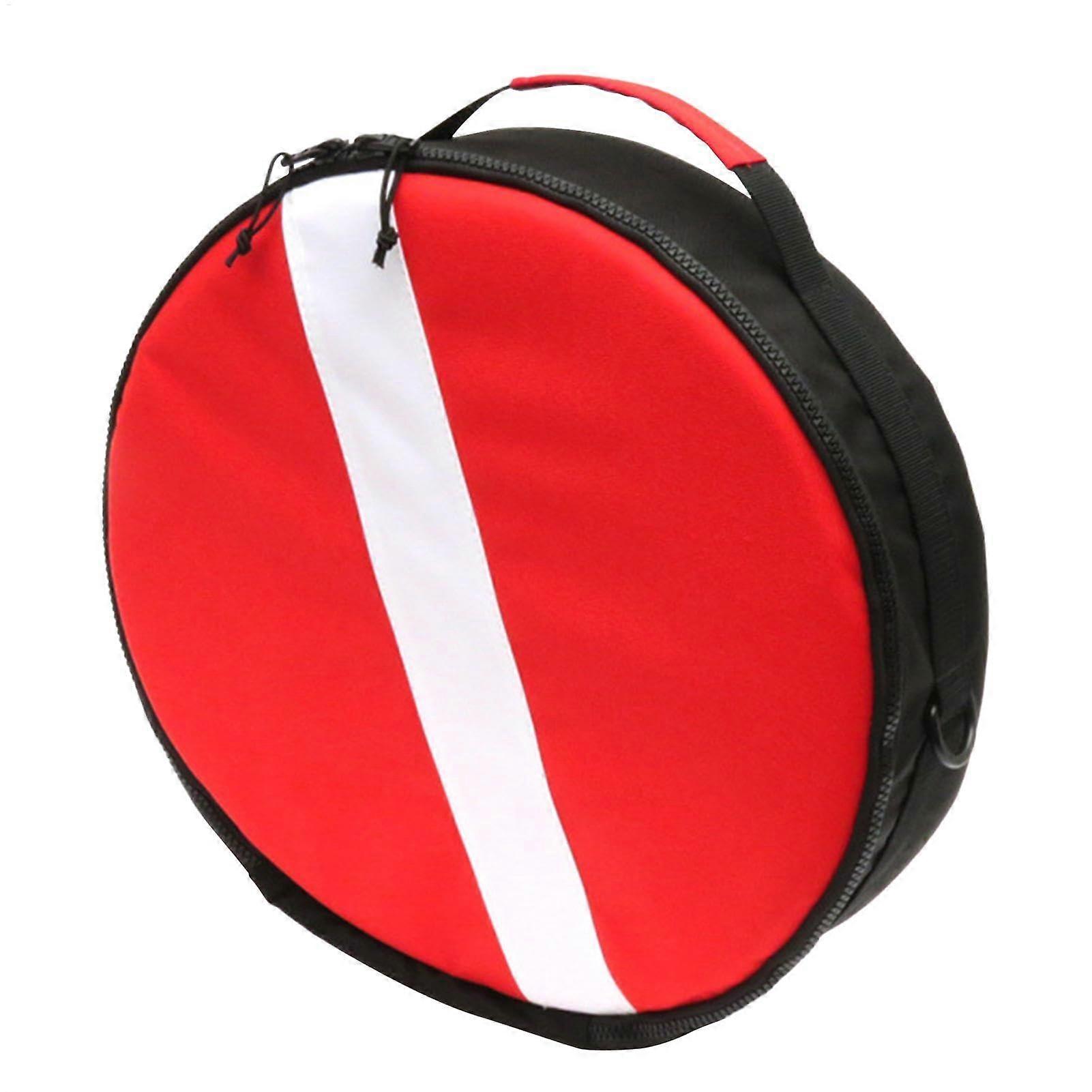Dry Bag for Scuba Diving - Waterproof Nylon Regulator Gear Case with Foam Protection, Zipper Design and Shoulder Strap