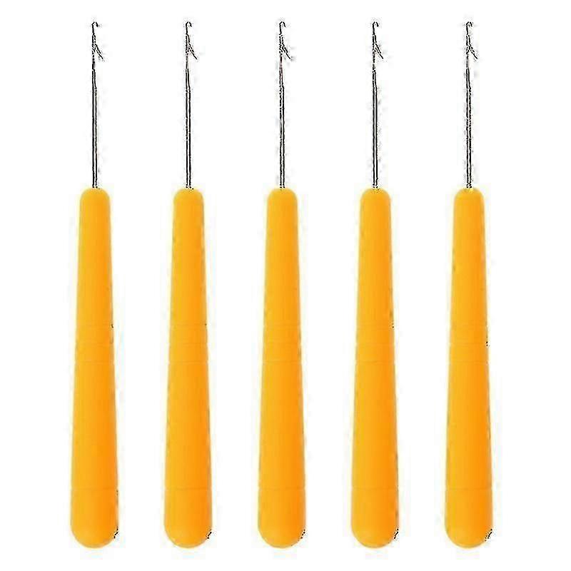 5pcs Crochet Hook For Latch Lock Needle Rug Making Knitting Interlo...