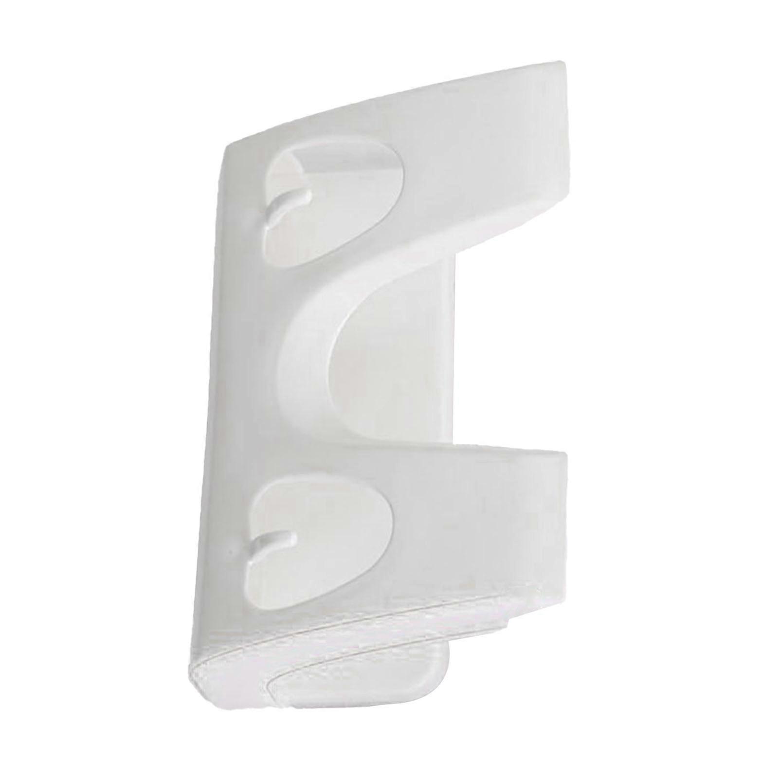 Wall Mounted Pot Lid Holder & Cutting Board Organizer Rack Plastic