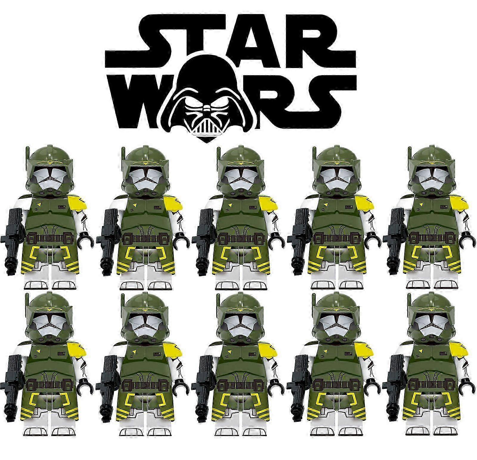2025 Star Wars Clone Commander Doom 10 Blocs de construction pour figurine