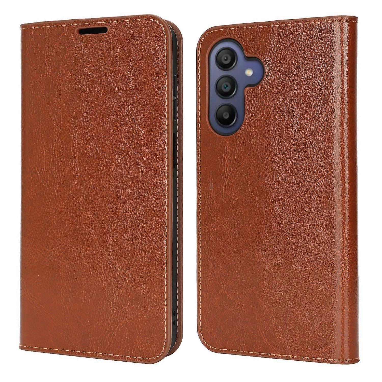 For Samsung Galaxy A17 5G Case Crazy Horse Texture Split Leather Wallet Phone Cover