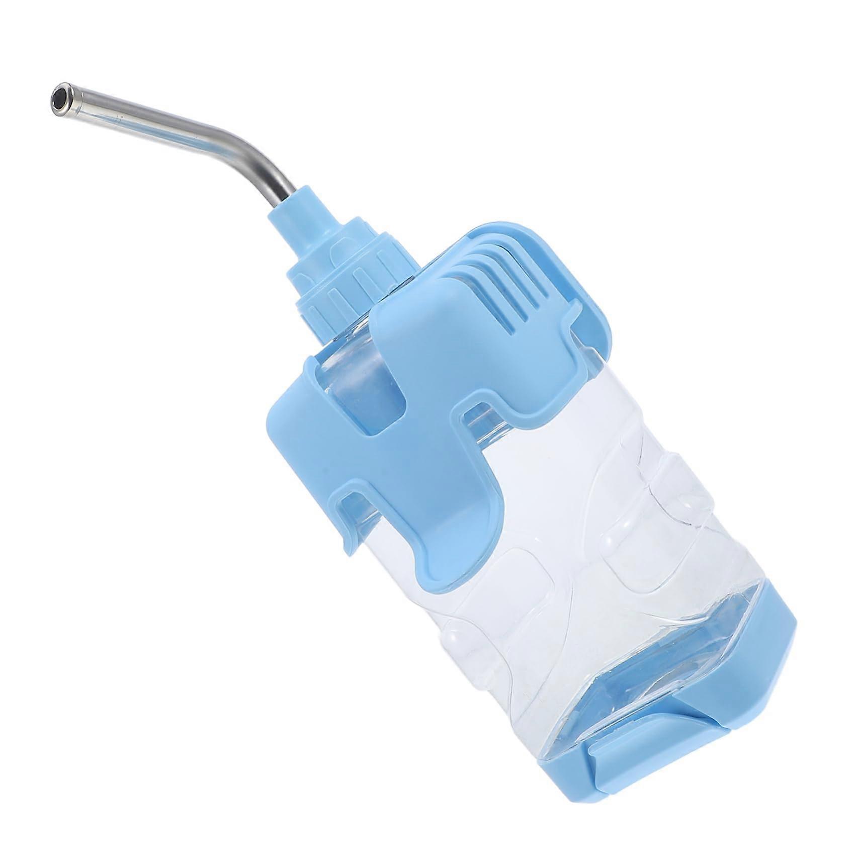 Automatic Pet Water Feeder Bottle Dispenser for Rabbits Dogs Cats, Portable Plastic Water Dispenser for Small Pets