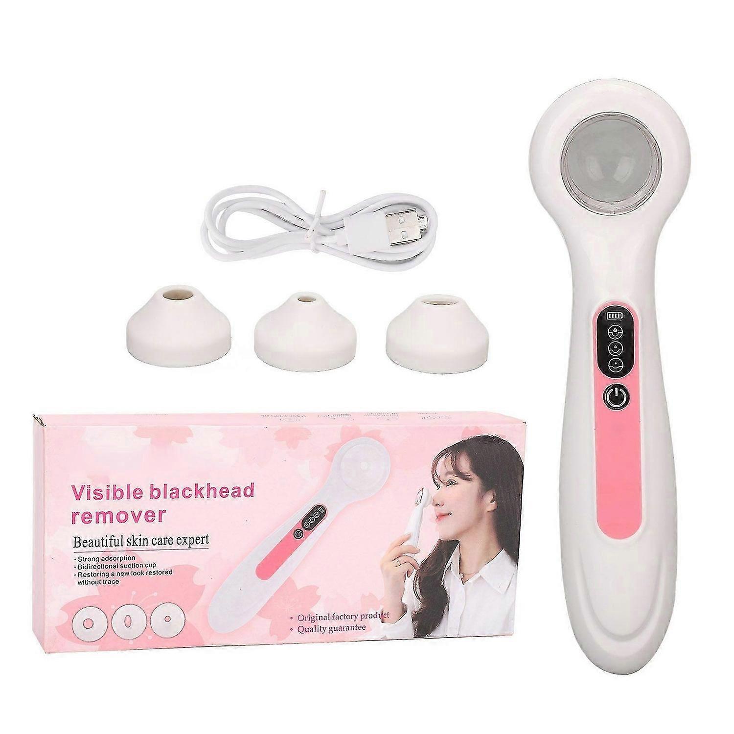 2025 Latest Model Pore Cleaner Electric Magnifying Fill Light Blackhead Remove...