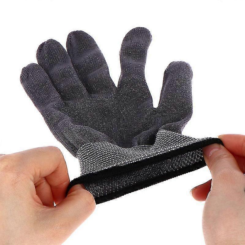 Conductive electrotherapy massage electrode gloves relax hand massager tool(Multi)