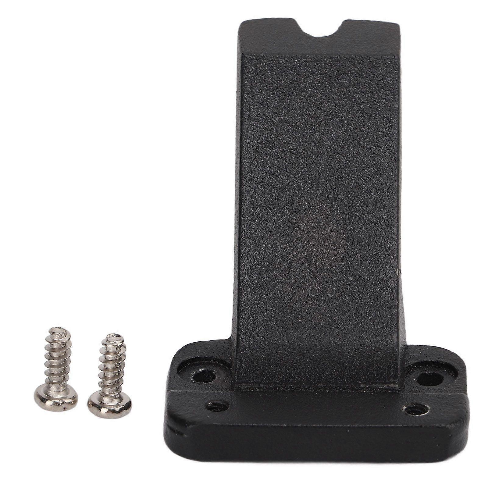 Scooter Mudguard Bracket Black Aluminum Alloy Durable Scooter Tail Light Block Base with Screws for Xiaomi PRO2
