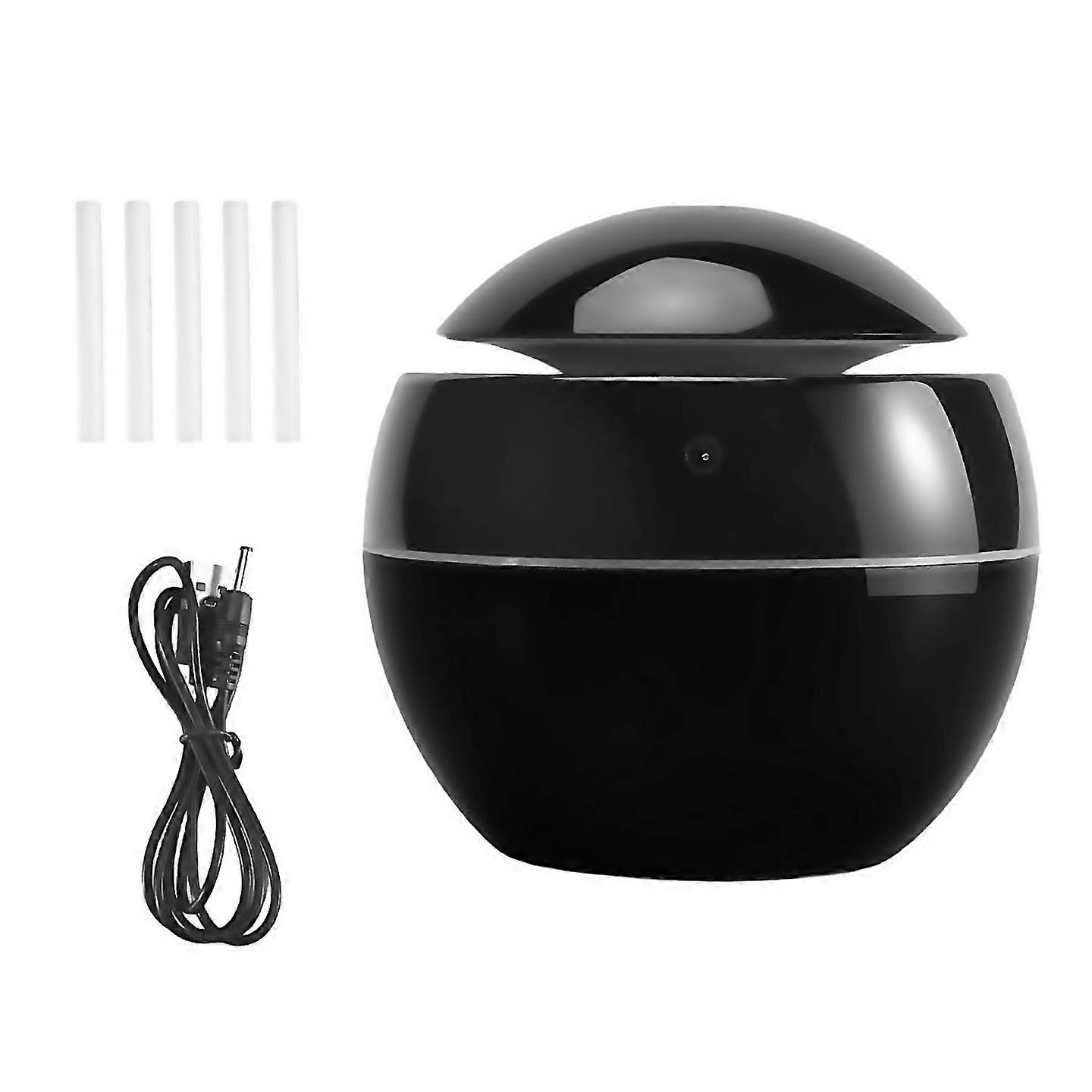 For Portable Air Humidifier Ultrasonic Usb Aroma Diffuser Black