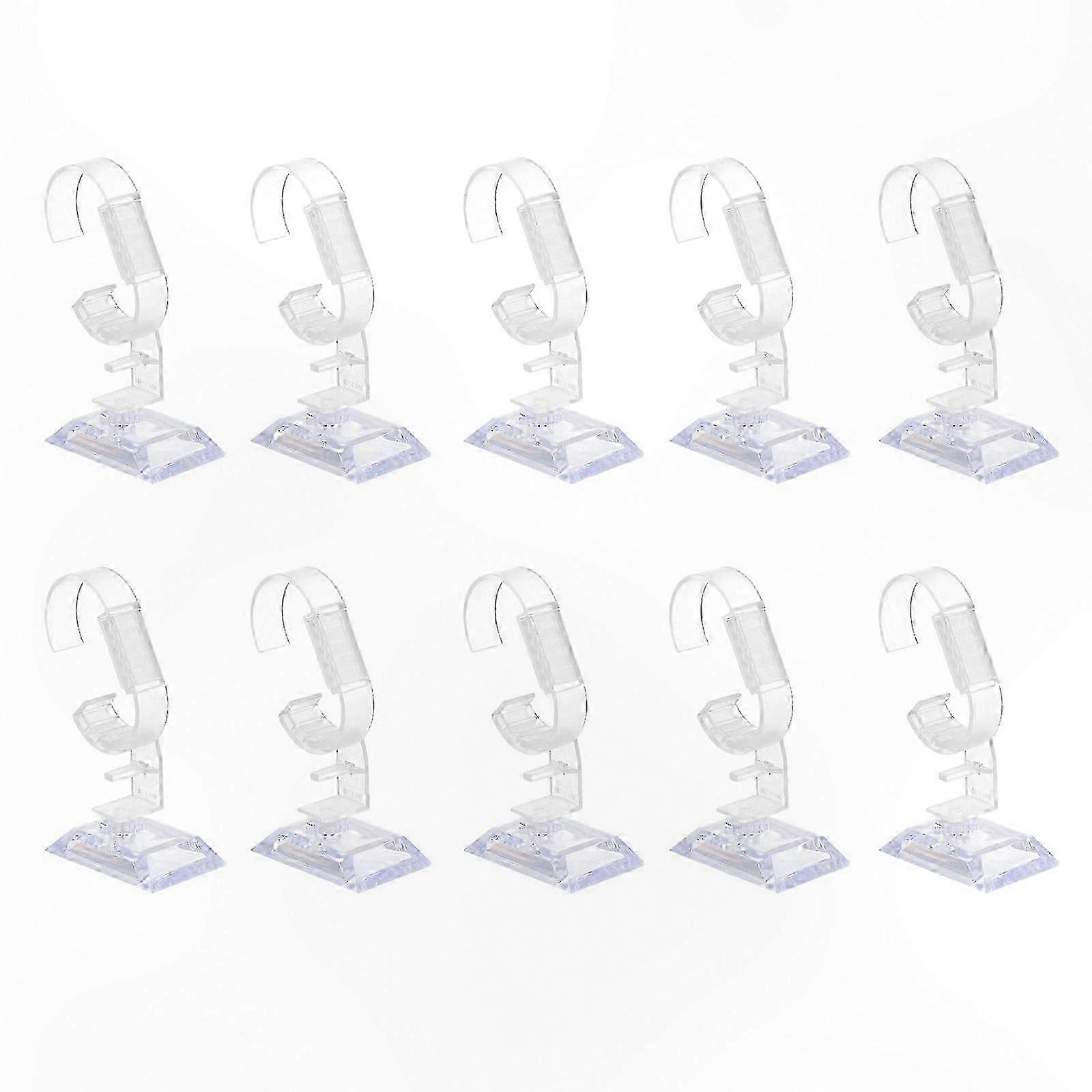 10-Pack Versatile Watch Display Stands for C Ring Organization and Showcase