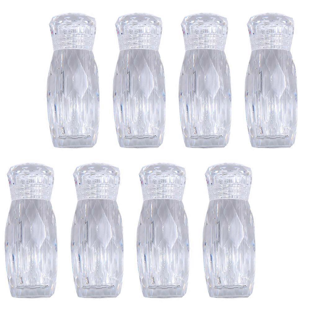 Dispensing Bottles Empty Bottles for Storage 8Pcs Transparent Cosmetic Containers