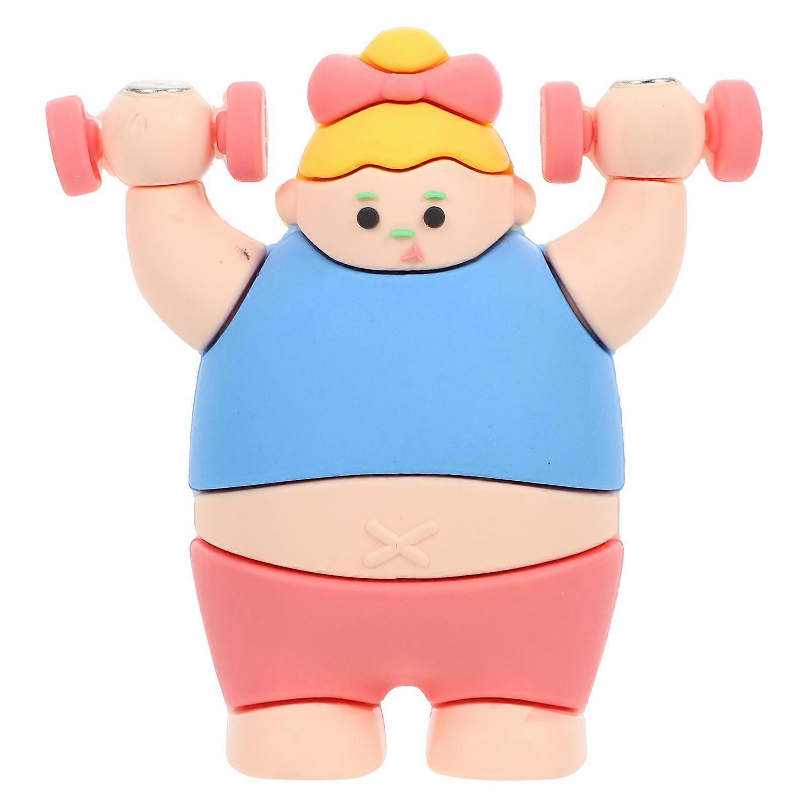 Cartoon Magnetic Holder For Earphone Display In Home Use Available In 5X5X2CM Size 1Pack