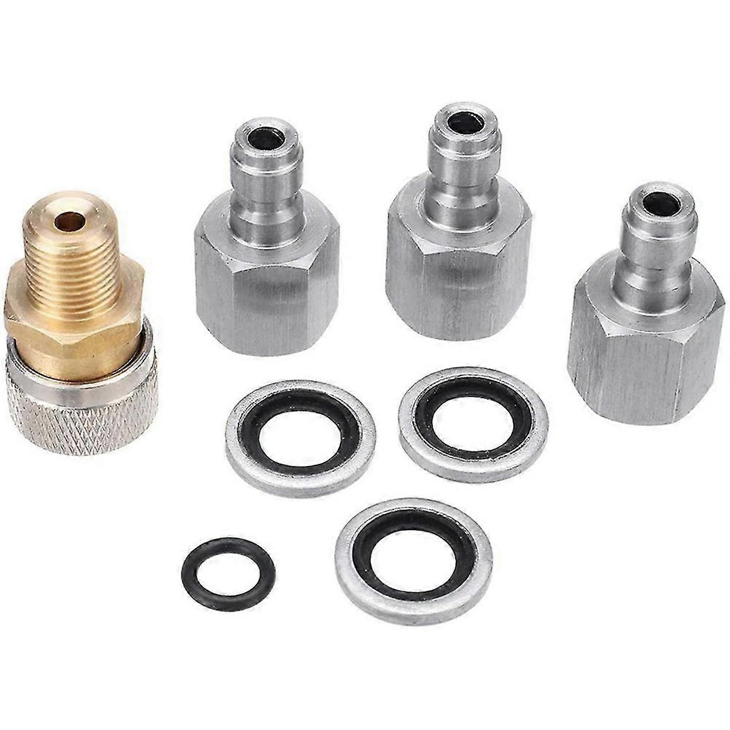 1/8 BSP Quick Change Coupling Connections Charging Adapter Kit