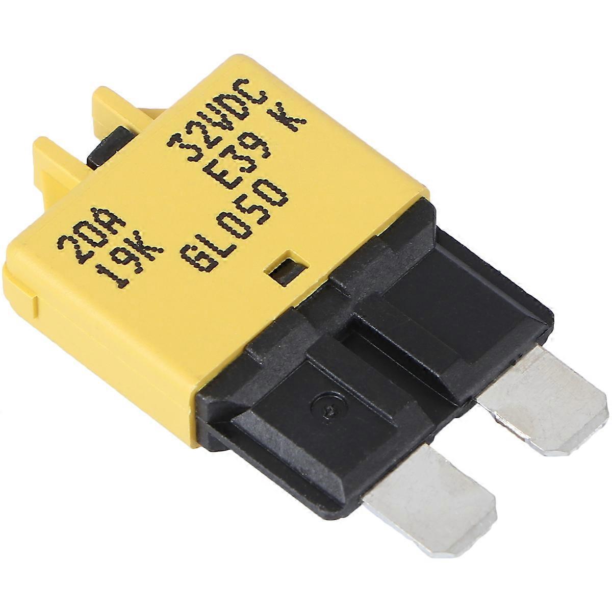 Resettable Automotive Fuse 20a Circuit Breaker Manual Reset Trip Fuses