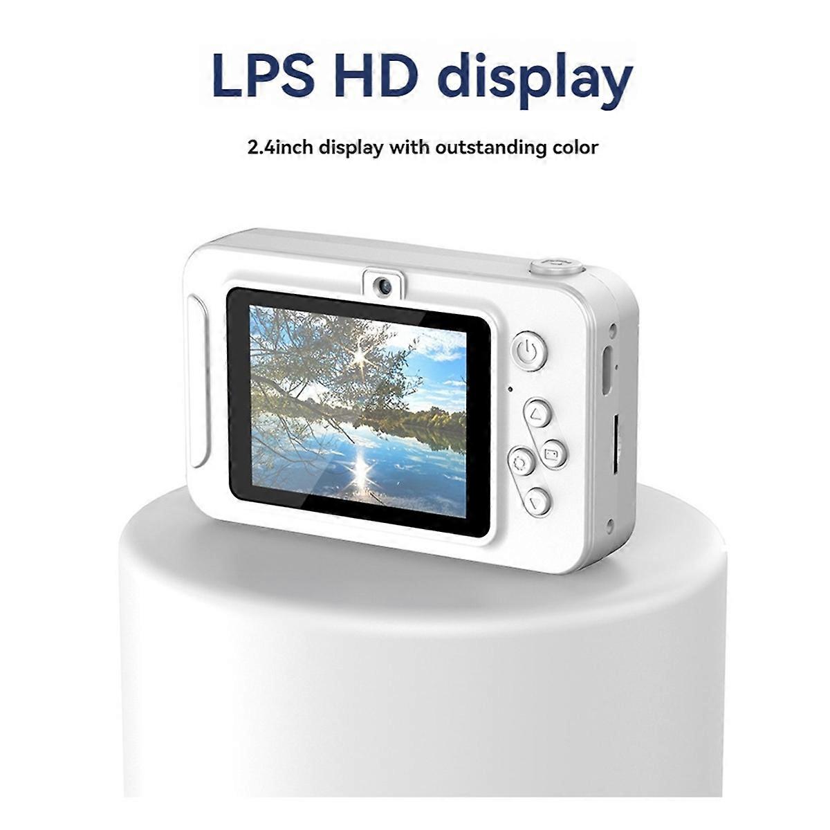 Travel Selfie Entry-Level Small Students Campus Selfie Camera silvery