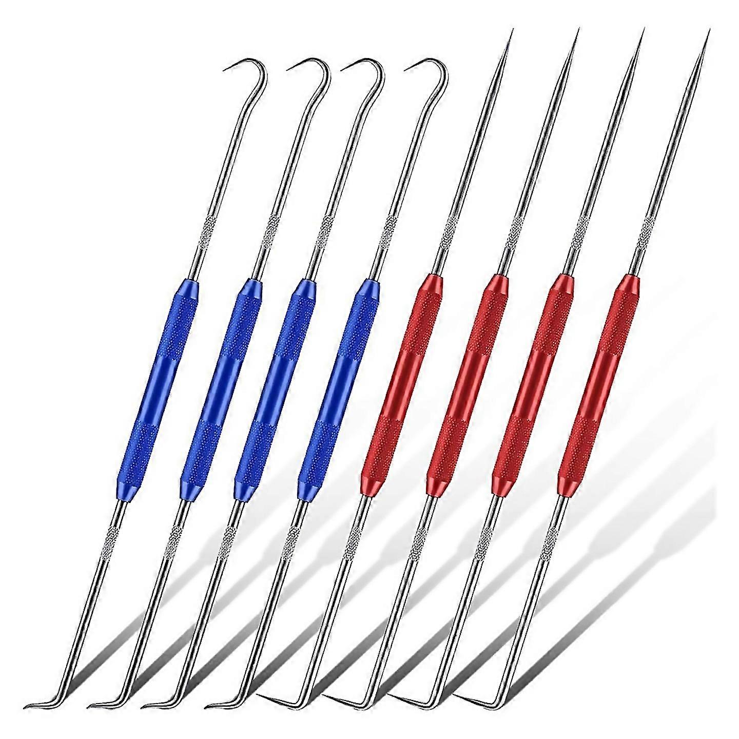 For 8 Pcs Double Pointed Scriber Metal Scribe Tool