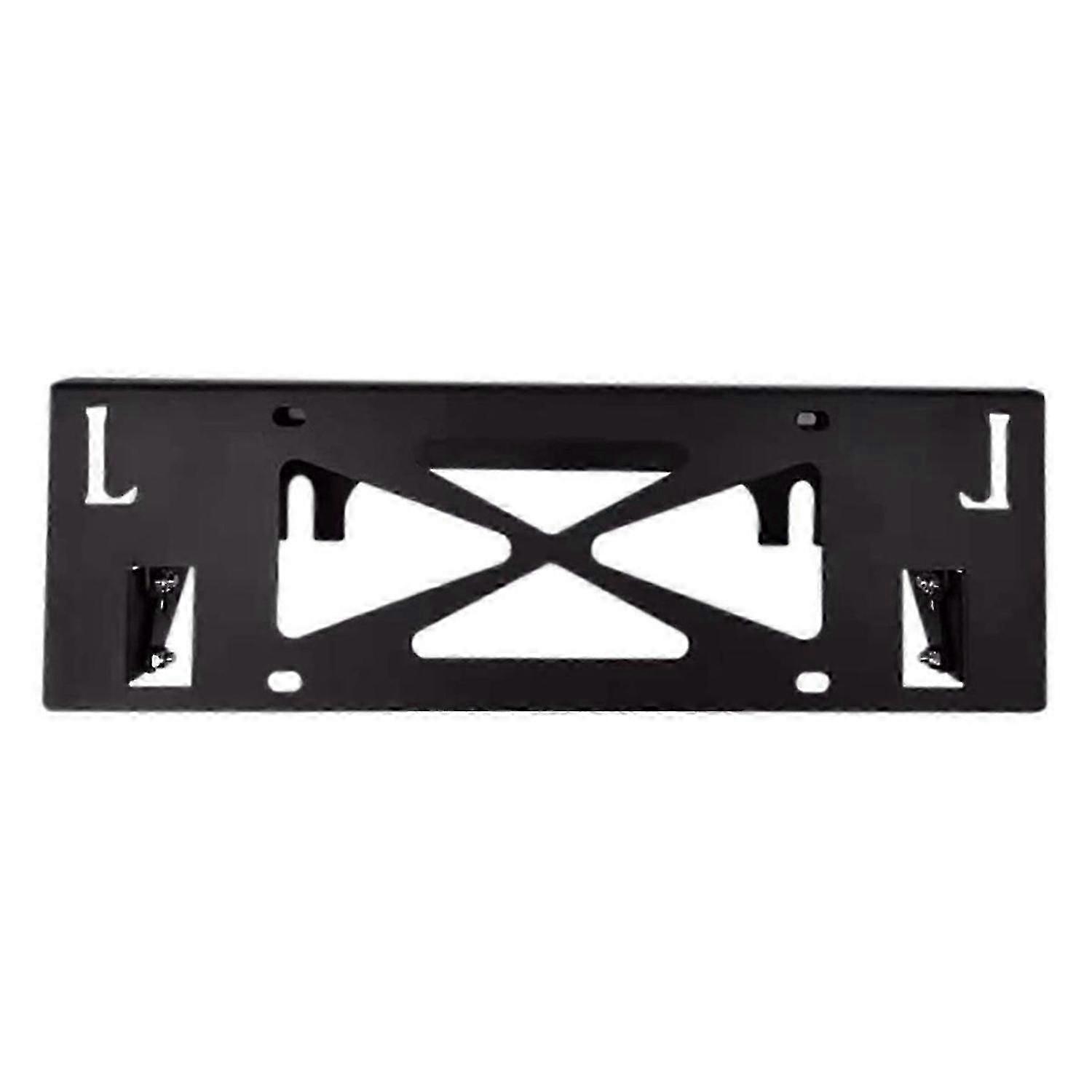 Adjustable Front License Plate Rack for Jeep Wrangler JK JL, UK Legal Positioning Compliance