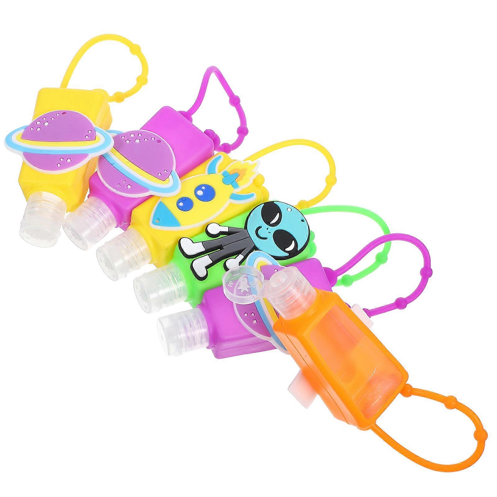 Travel Hanging Bottles Silicone Liquid Containers for Storage 6Pcs