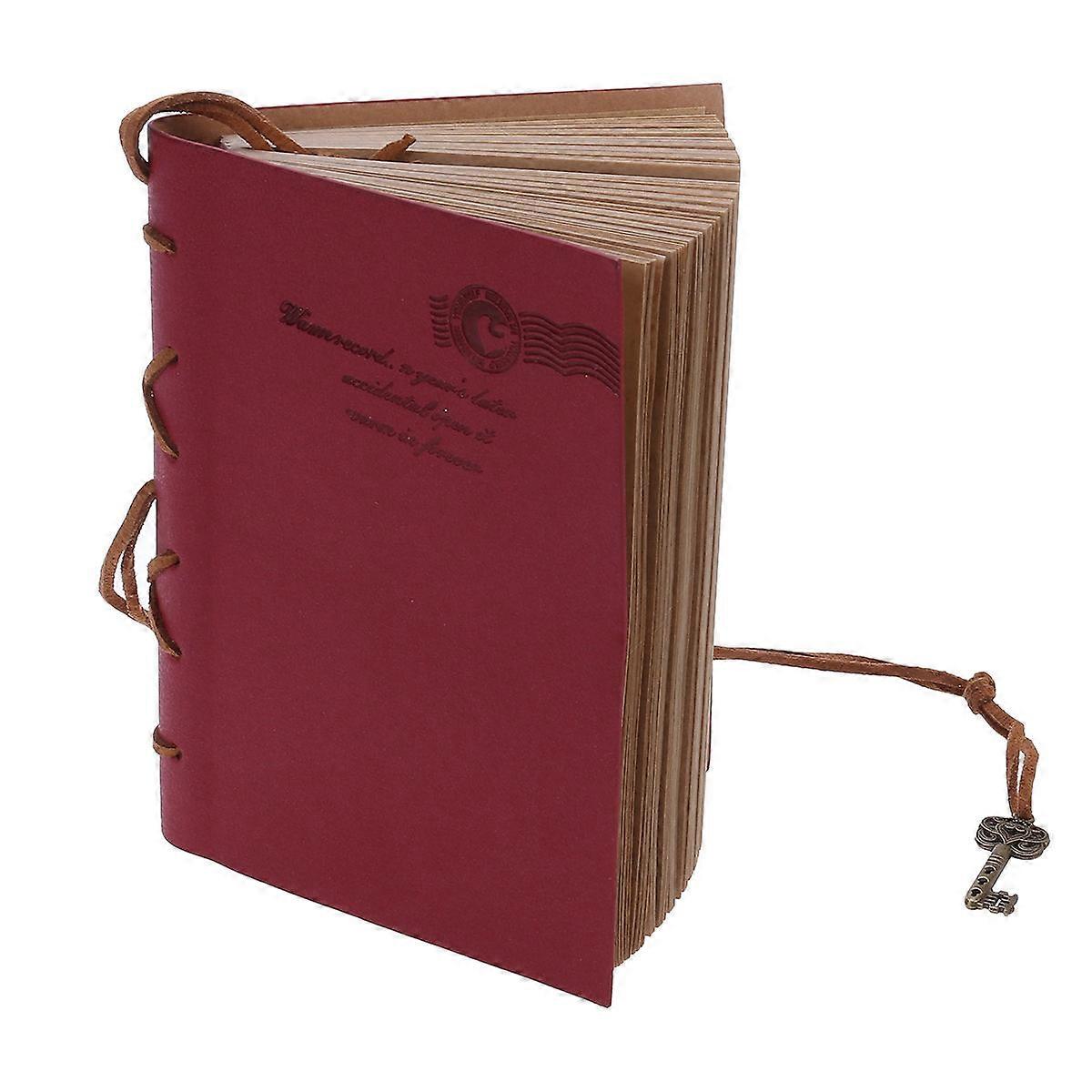 Vintage PU Cover Notebook for Note Taking 3Pcs Travel Journal Diary