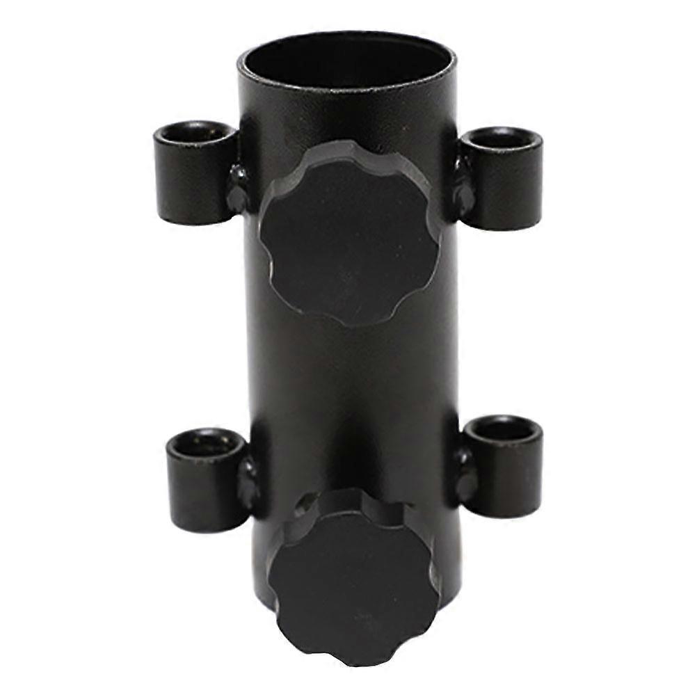 Practical Parasol Ground Anchor 2Pcs Portable Umbrella Stabilization For Fishing And Outdoor Adventure In Durable Black