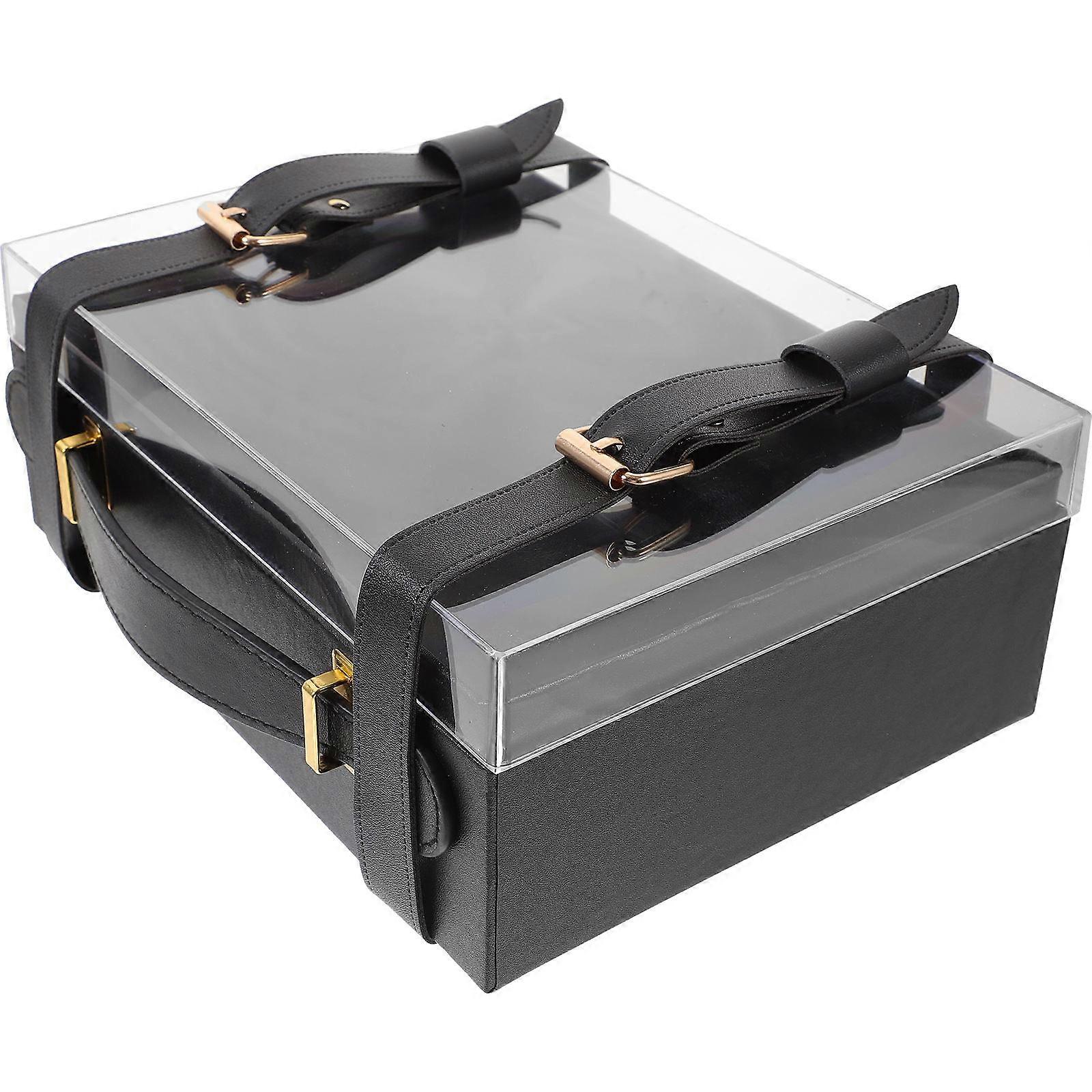 Acrylic Gift Box 2Pcs For Wedding Presents And With Simple Design And Rectangular Shape