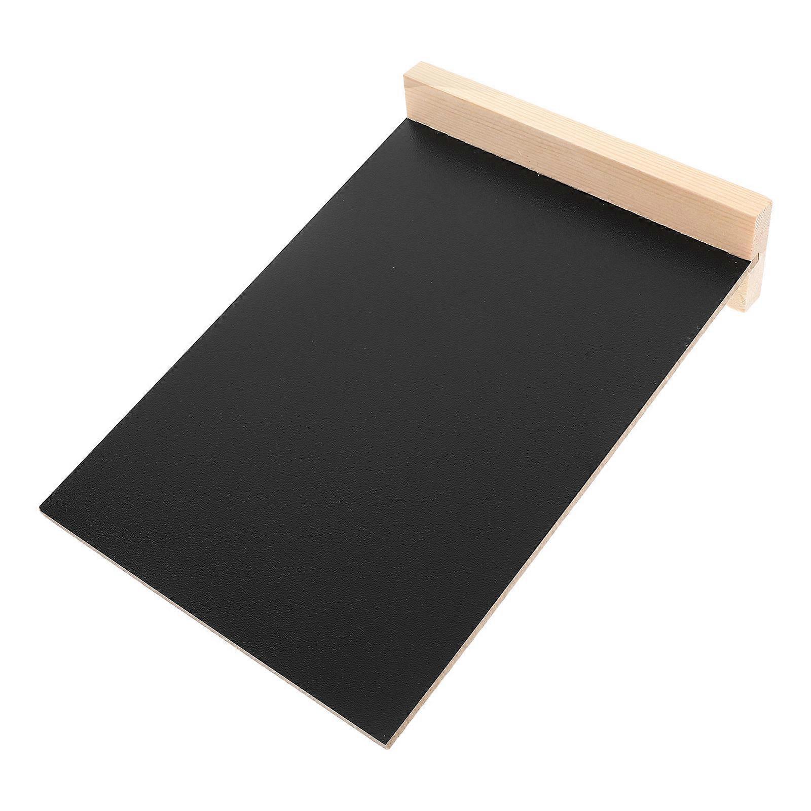 Message Board Blackboard for Daily Use with 4Pcs Chalkboard Signs