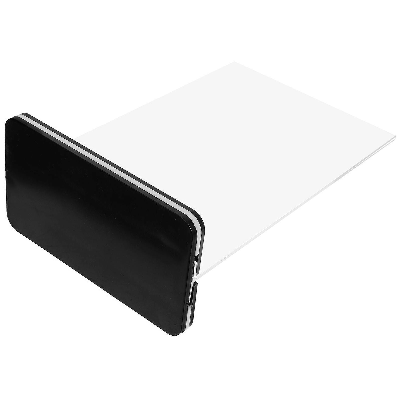 Transparent Acrylic Sign Holder for Display with 4Pcs Clear Stands